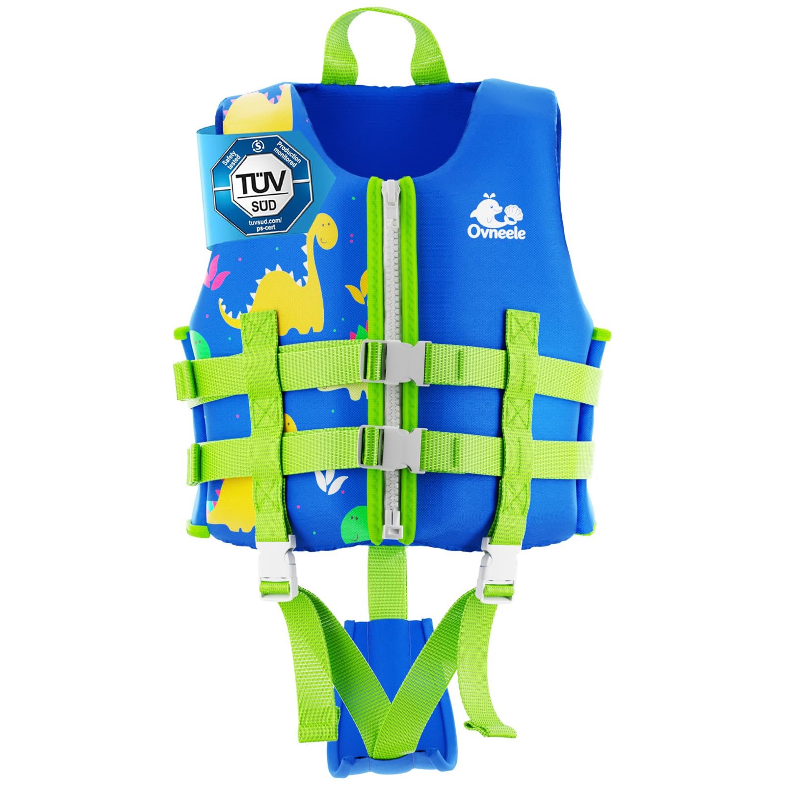 Kids Swim Vest Kids Swimming Training Flotation Buoyancy Swimsuit, Toddler Float Jacket Swimming Aid with Adjustable Safety Straps, Children Swim Vest for 2-3 Years/33-42Lbs