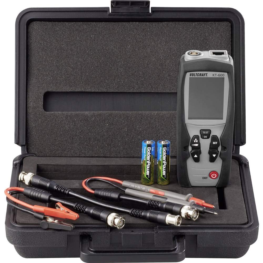 Kabeltester VC-9199620 VOLTCRAFT KT-600 Netzwerk