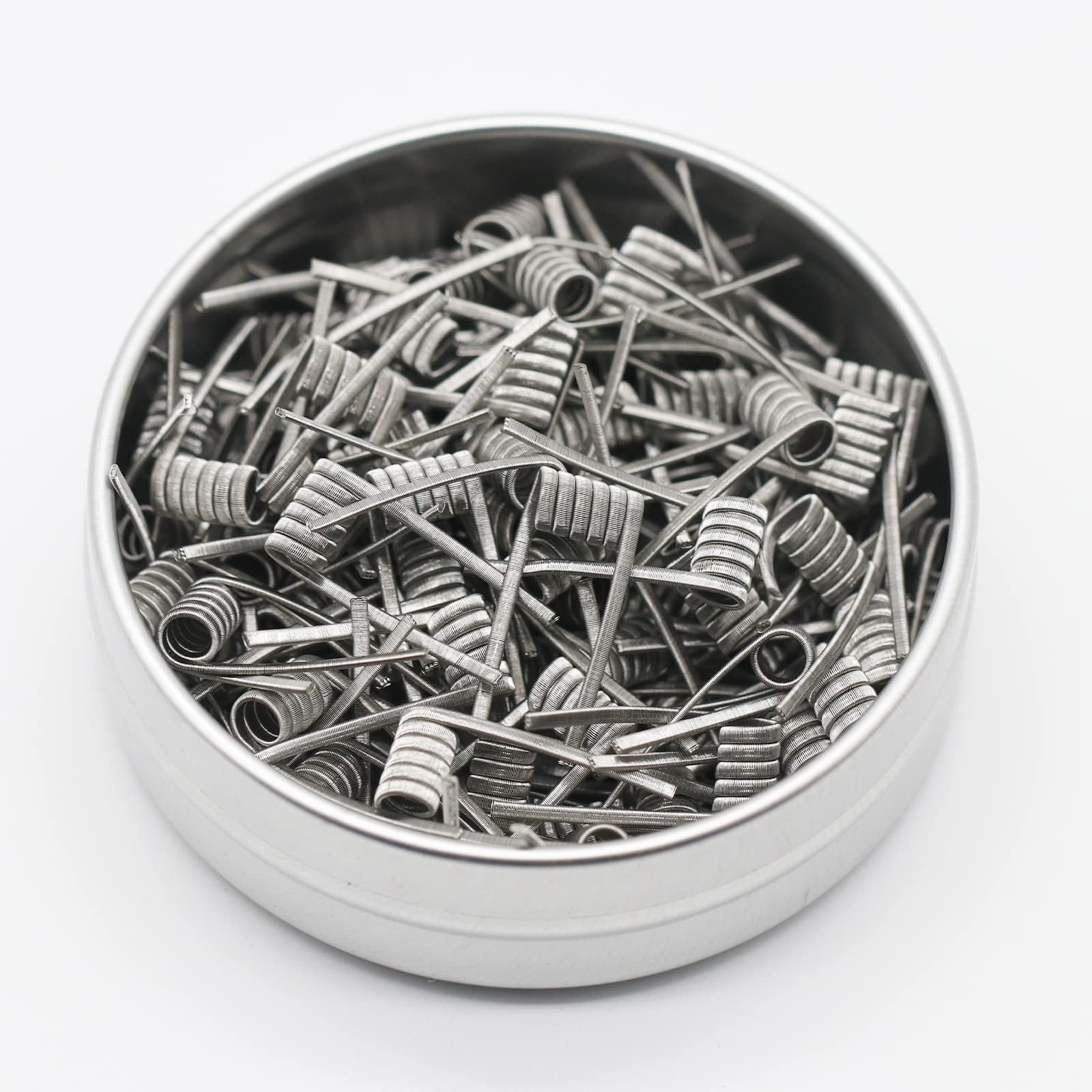 G GAMERIEND NNK Fused Clapton Coil Heating Resistance Wire Coil Nichrome Mixed Ni90+Ni80 0.26ฮฉ Inner Diameter 3.0mm 100pcs/box