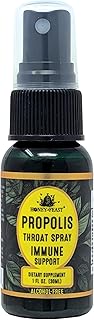 Honey Feast Propolis Throat Spray – 95% Bee Propolis Extract, Alcohol-Free Immune Support & Throat Soothing Spray – Clean Antioxidants, Keto & Paleo Friendly (1 fl oz)