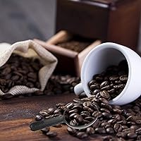 Vista 3 de Penta Angel Cucharas medidoras de plástico de mango corto de 0.25 onzas, cucharadas para café, té, azúcar, cereales y leche en polvo (negro)