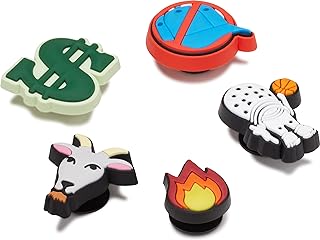 5-Pack Sport Shoe Charms | Jibbitz, Beast Mode, One Size, Beast Mode, One Size