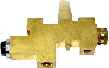 A-Team Performance Adjustable Brake Proportioning Valve - 1/2 & 7/16 Ports - Compatible with 1989-1996 Jeep Wrangler YJ Models - Brake Line Port Integration
