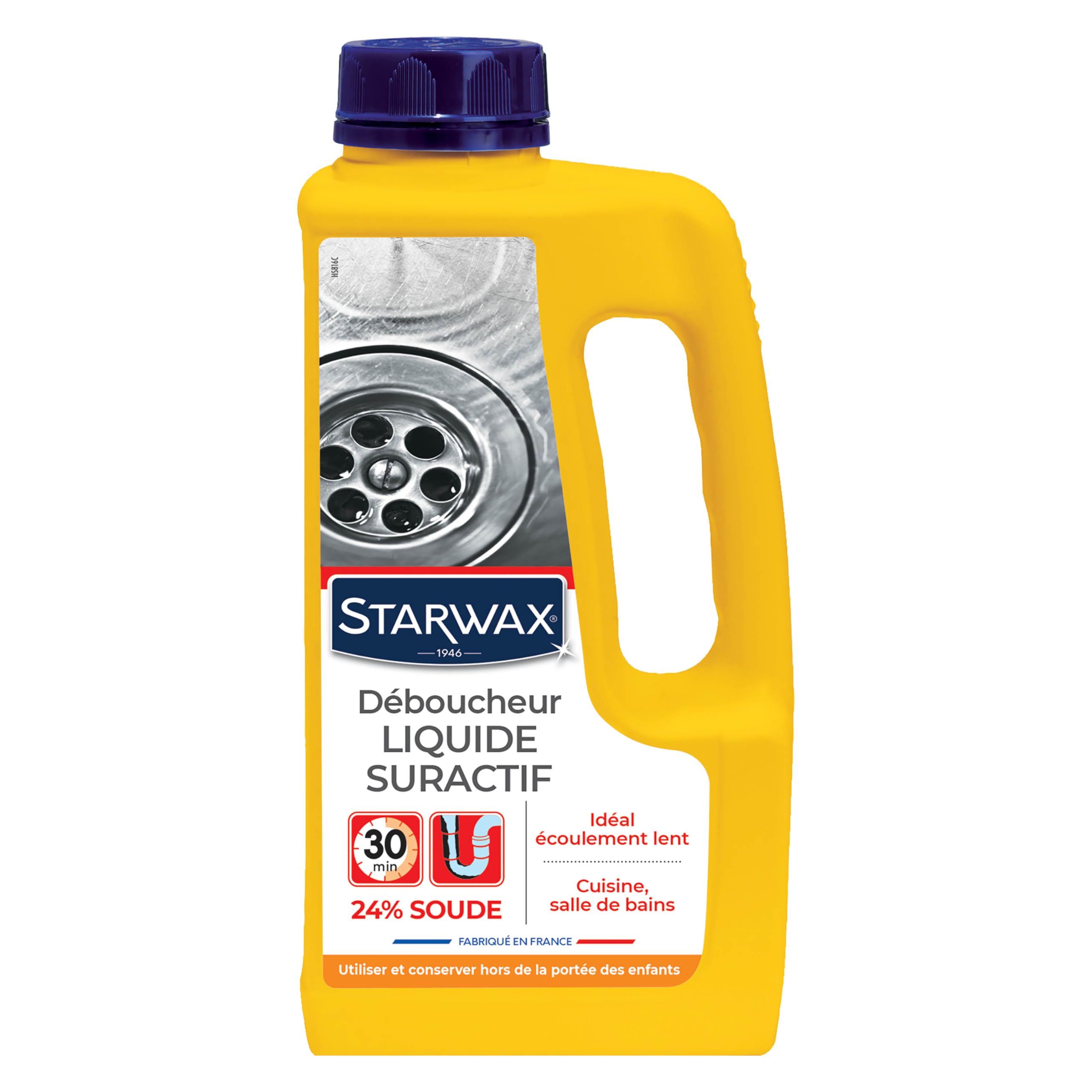 STARWAX - Déboucheur Liquide Suractif - 1L