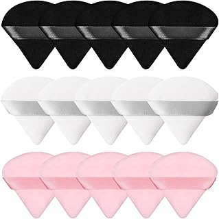 Pimoys 15 piezas de polvo soplo cara triángul...