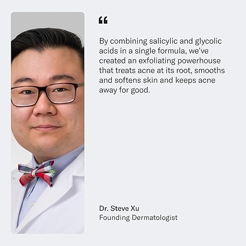 Miniatura 5 de Geologie Gel de baño para control del acné, eucalipto fresco, 2% ácido salicílico + 1.5% ácido glicólico, elimina el acné corporal y previene