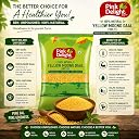 Pink Delight Yellow Moong Dal Split 400 gm | Premium Quality Dhuli Daal | Rich in Protein & Fiber | Easy to Digest | Natural Lentils for Khichdi Soup & Healthy Meals gallery image