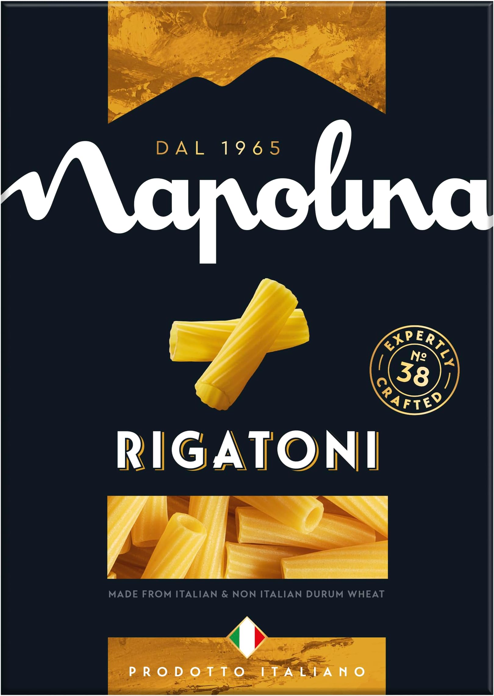 Napolina Rigatoni Pasta, 500 g (Pack of 1)