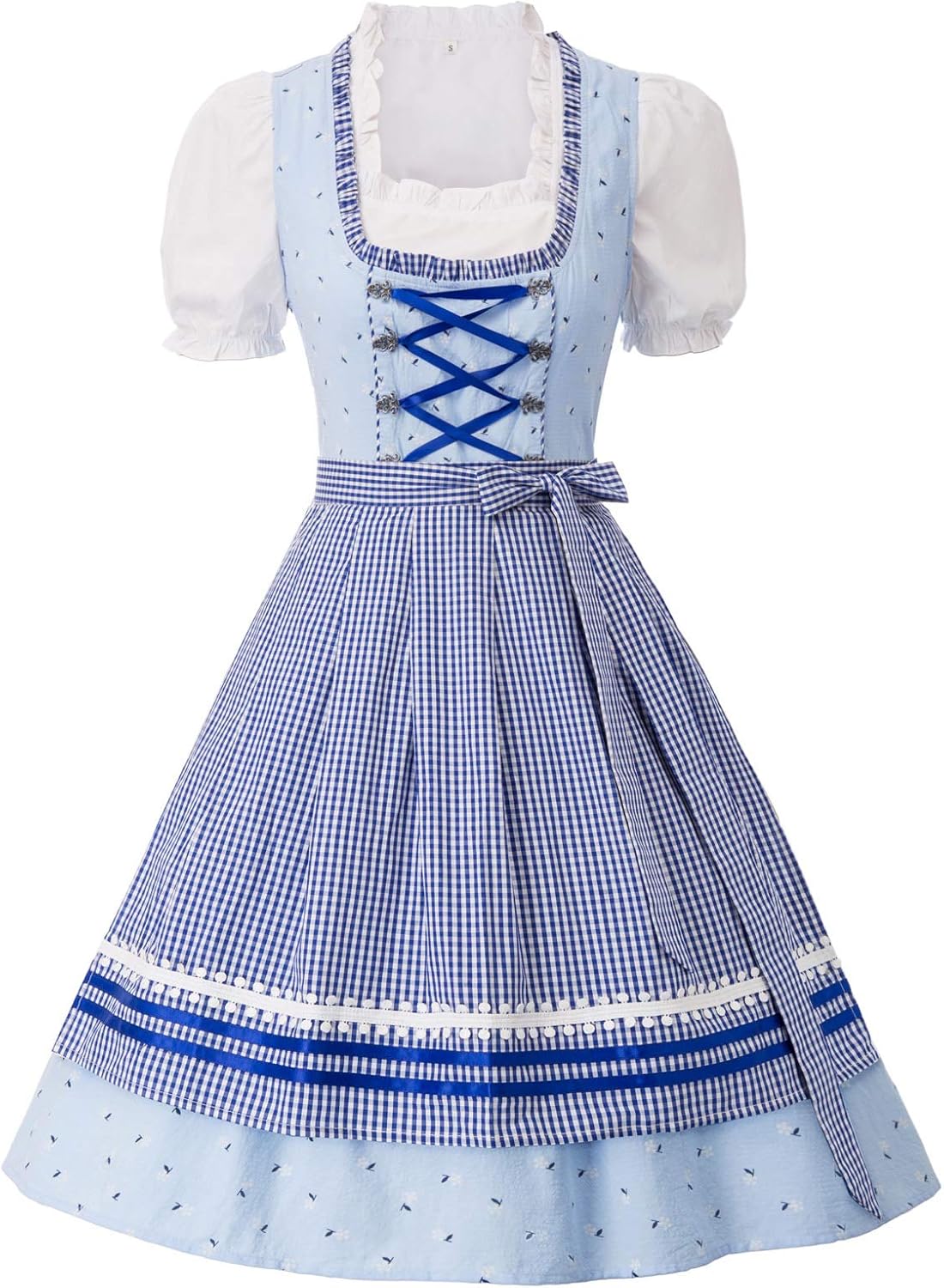 Jasambac Women S 3 Piece German Dirndl Dress Oktoberfest Costumes For Bavarian Carnival Amazon Co Uk Toys Games Jasambac Women S 3 Piece German Dirndl Dress Oktoberfest Costumes For Bavarian Carnival Amazon Co Uk Toys Games