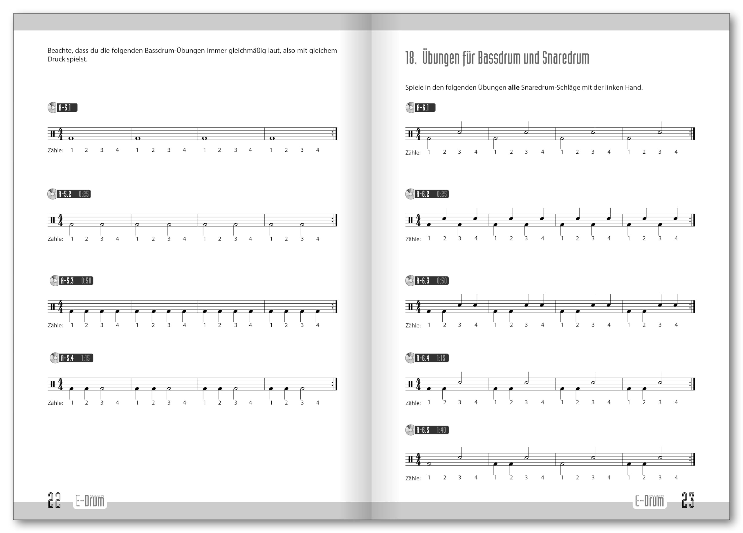 Modern E-Drums (CD): Der perfekte Weg zum modernen E-Drum-Spiel