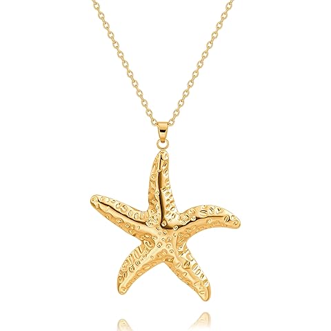 PERNNLA PEARL Long Disc Pendant Necklace for Women 18K Gold Plated Sweater Chain Fashion Jewelry