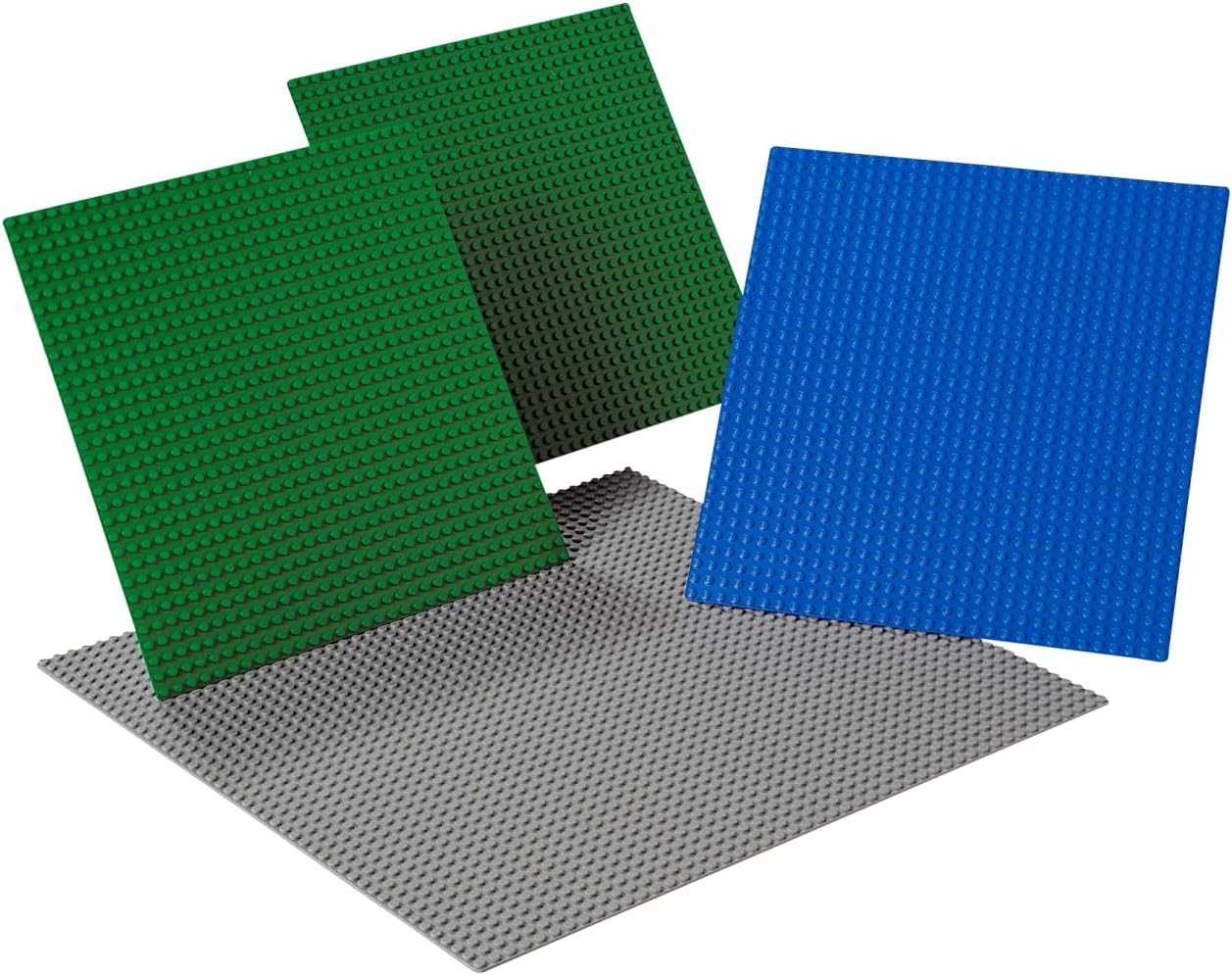 Education Large Building Plates Accessory Set for Girls and Boys (4 Pieces)