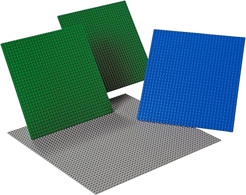 LEGO Juego de accesorios de placas de construcción grandes para niñas y niños (4 piezas)