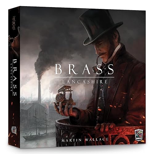 Brass: Lancashire - un juego de estrategia económica para 2-4 jugadores | Top 20 Juego de mesa en Board Game Geek | Edades 14+ | Se juega en 60-120 minutos