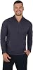 90 Degree By Reflex Soft Half Zip Pullover Long Sleeve Workout Running Shirt for Men
