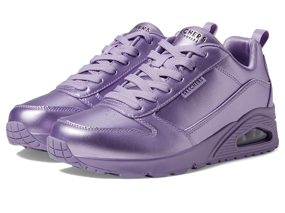 SKECHERS Uno-Galactic Gal (Lavender) Women's Shoes INTERNATIONAL SHIPPING