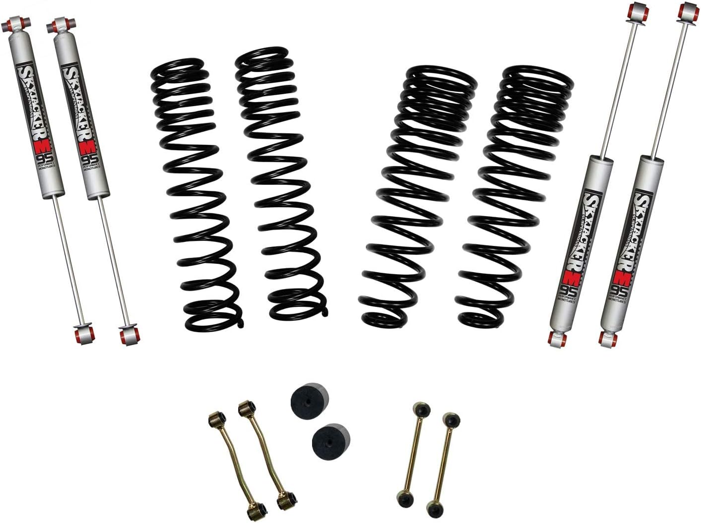 Skyjacker Dual Rate Front And Rear Long-Travel Suspension Lift Kit