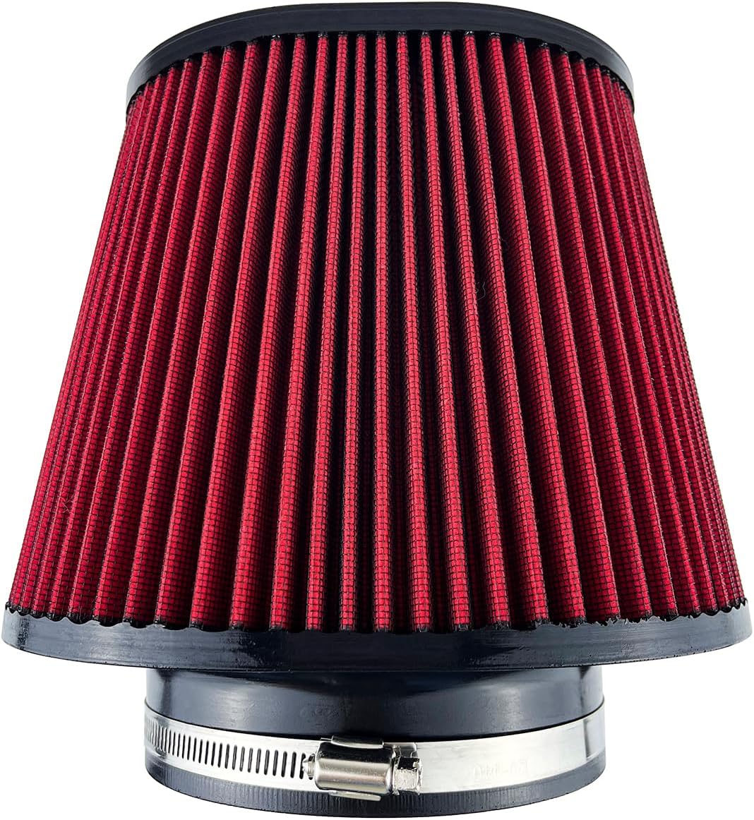 Cold Air Intake Filter 24-91064 Air Intake Filter 5 IN F x (9x7-1/2) IN B x (6-3/4x5-1/2) IN T x 7 IN H Intake Filter