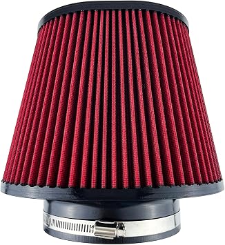 Cold Air Intake Filter 24-91064 Air Intake Filter 5 IN F x 9x7-1/2 IN B x 6-3/4x5-1/2 IN T x 7 IN H Intake Filter