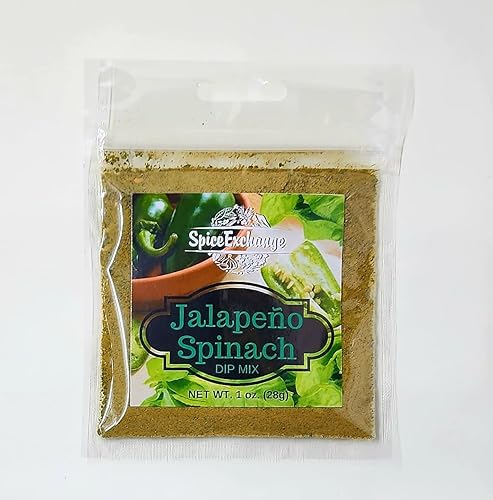 Miniatura 5 de Spice Exchange Dip Mix Paquete variado de 7 sabores - Cebolla verde - Tocino ahumado con queso - Espinacas jalapeñas - Ajo y cebollino - Espinacas