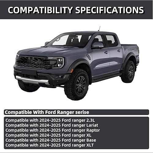 Miniatura 5 de Filtro de aire de motor para Ford Bronco 2021 2022 2023 2.3L 2.7L Reemplazar # XA11980 MB3Z9601A FA-2022 SA50145