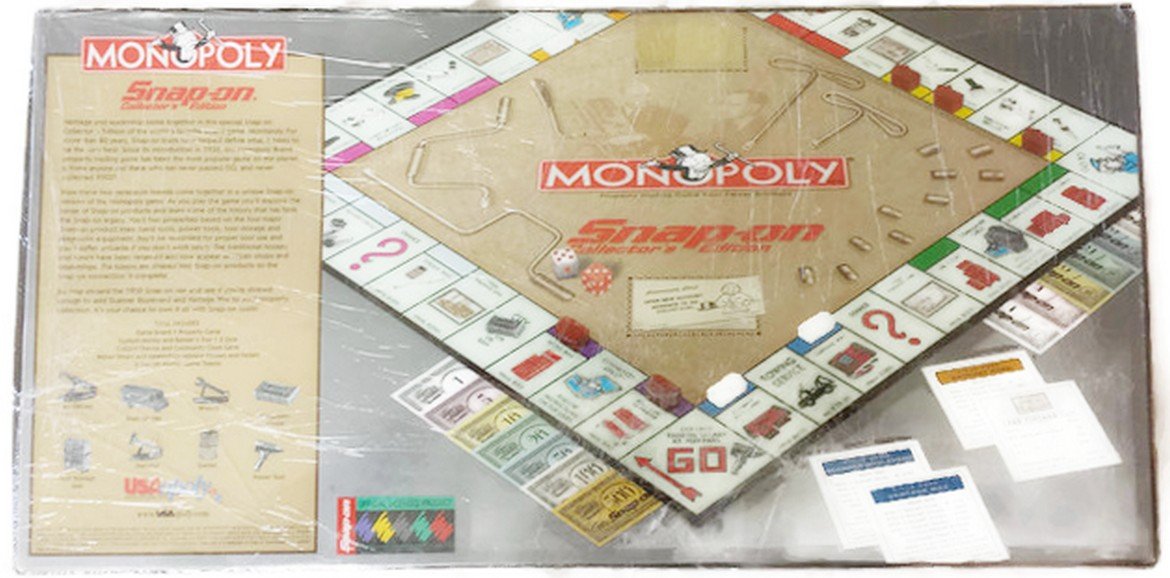 Snap-On Tools Monopoly Game : Amazon.com.au: Toys & Games