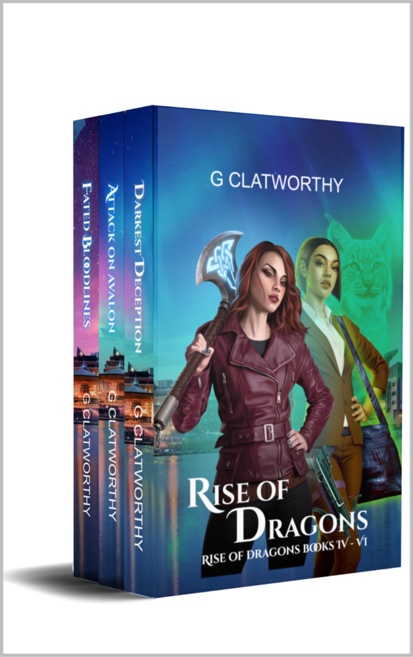 Cover of Rise of Dragons: Books 4-6