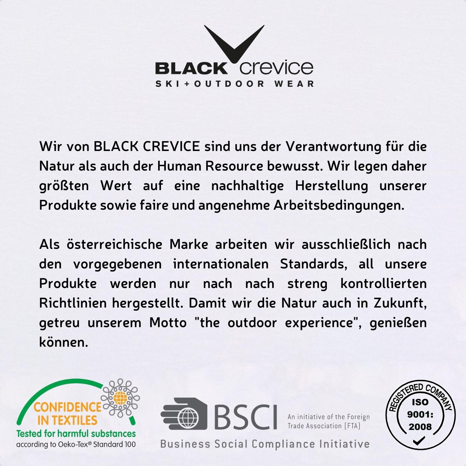 Black Crevice Veste de Ski pour Femme Veste de ski Femme