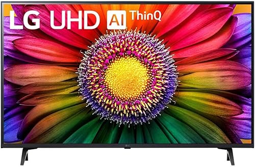 LG 43" UR8000 Series LED 4K UHD Smart webOS 23 wThinQ AI TV 43UR8000AUA