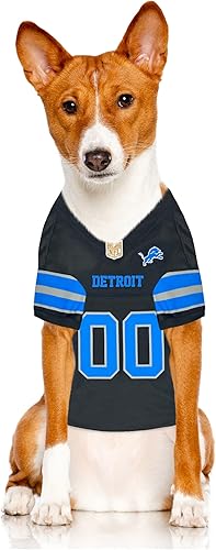 Miniatura 13 de Pets First NFL Seattle Seahawks - Camiseta para perro, talla M, verde, a rayas, tela transpirable, lavable a máquina, 1 unidad