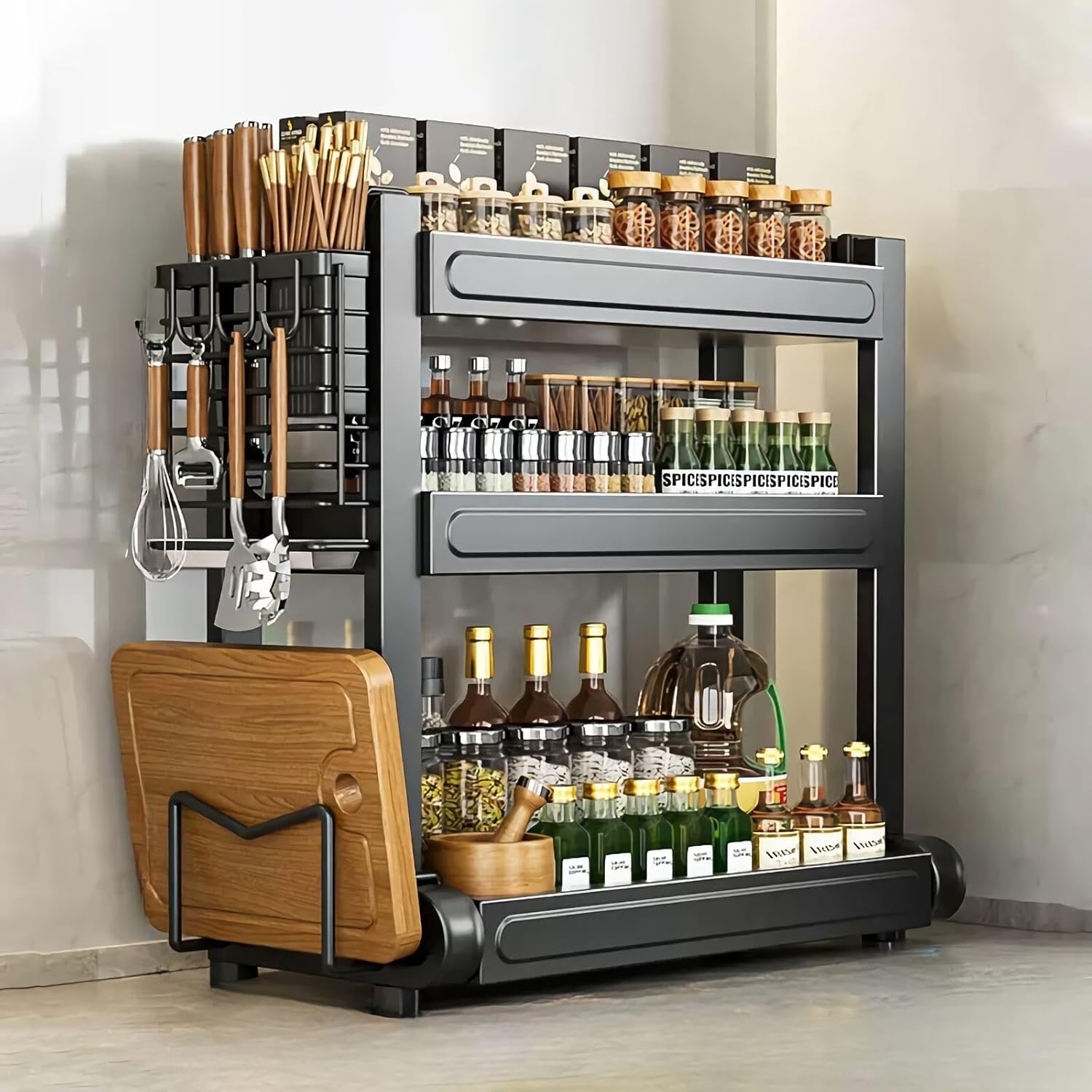 直接取引限定！ブラックオレンジ折りたたみ自転車通勤 通学 コンパクト