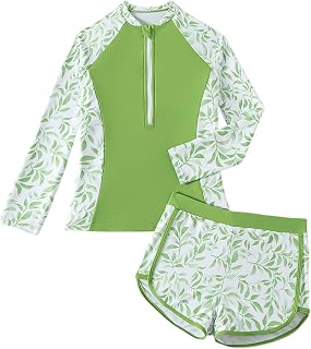 Traje de baño para niñas y niños, traje de baño bikini nuevo caliente primavera niños traje de baño separado lindo yoga para la playa bikini
