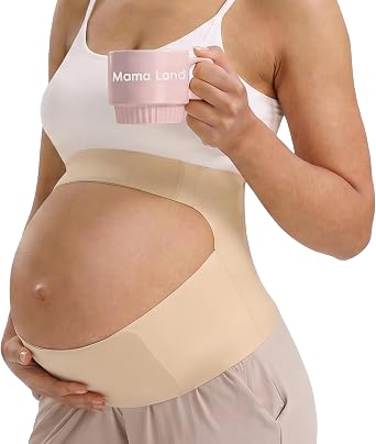 Mama Land Pregnancy Belly Band, One-Piece Maternity Support Belt