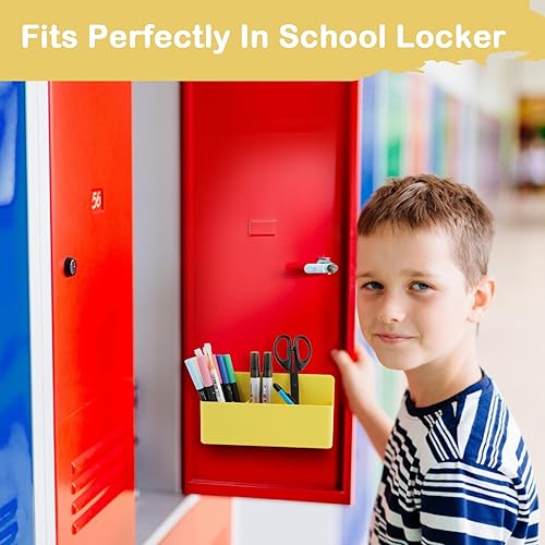 Miniatura 109 de Soporte magnético para bolígrafo, paquete de 2 soportes magnéticos de borrado en seco con compartimentos generosos, marcador de almacenamiento Verde