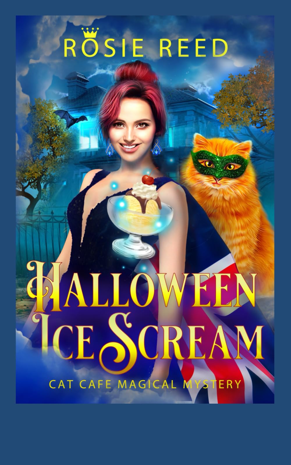 Halloween Ice Scream: A Paranormal Cozy Mystery (Cat Cafe Magical Mystery)