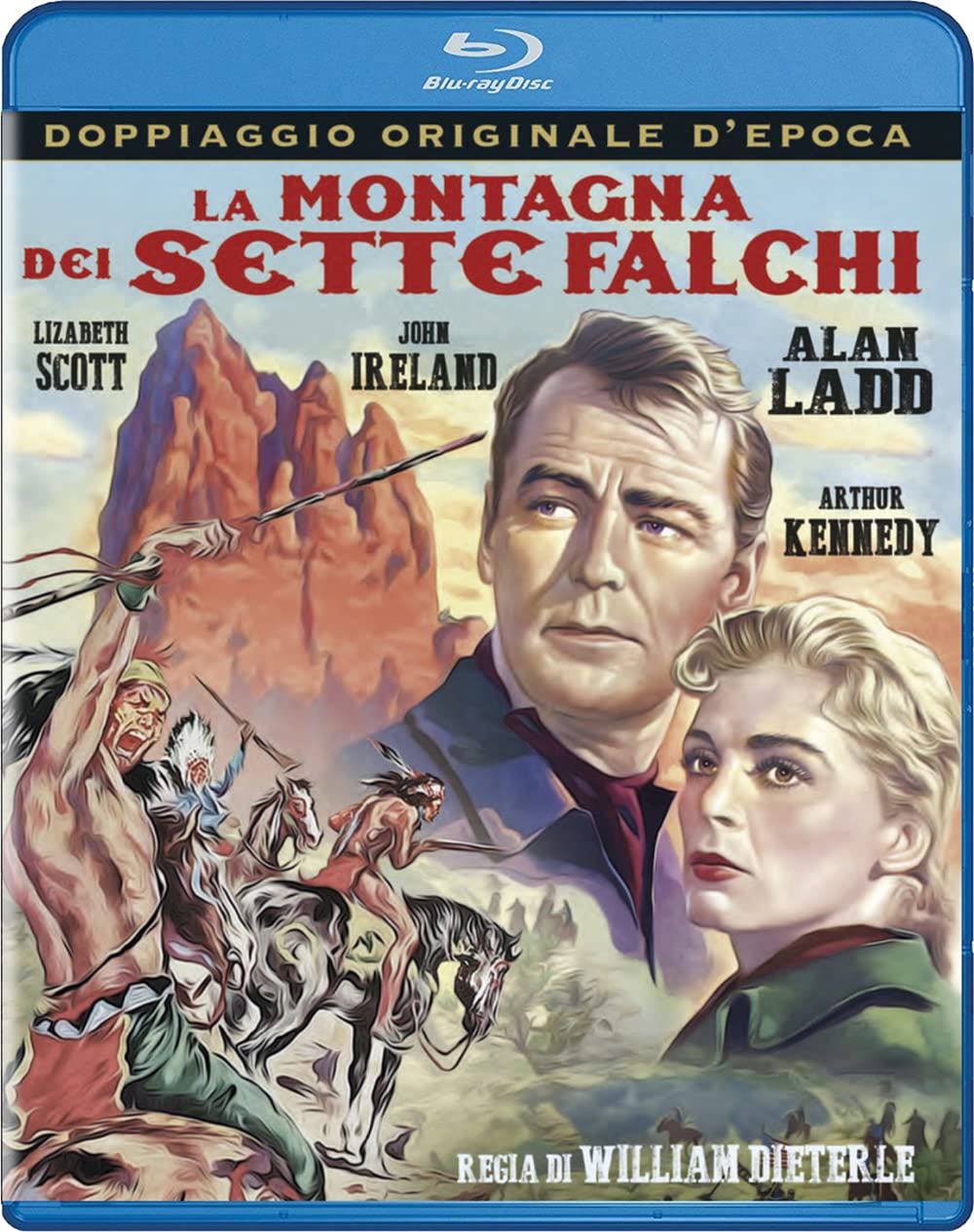 La Montagna Dei Sette Falchi Blu-ray para noches de cine clásico en casa con proyector