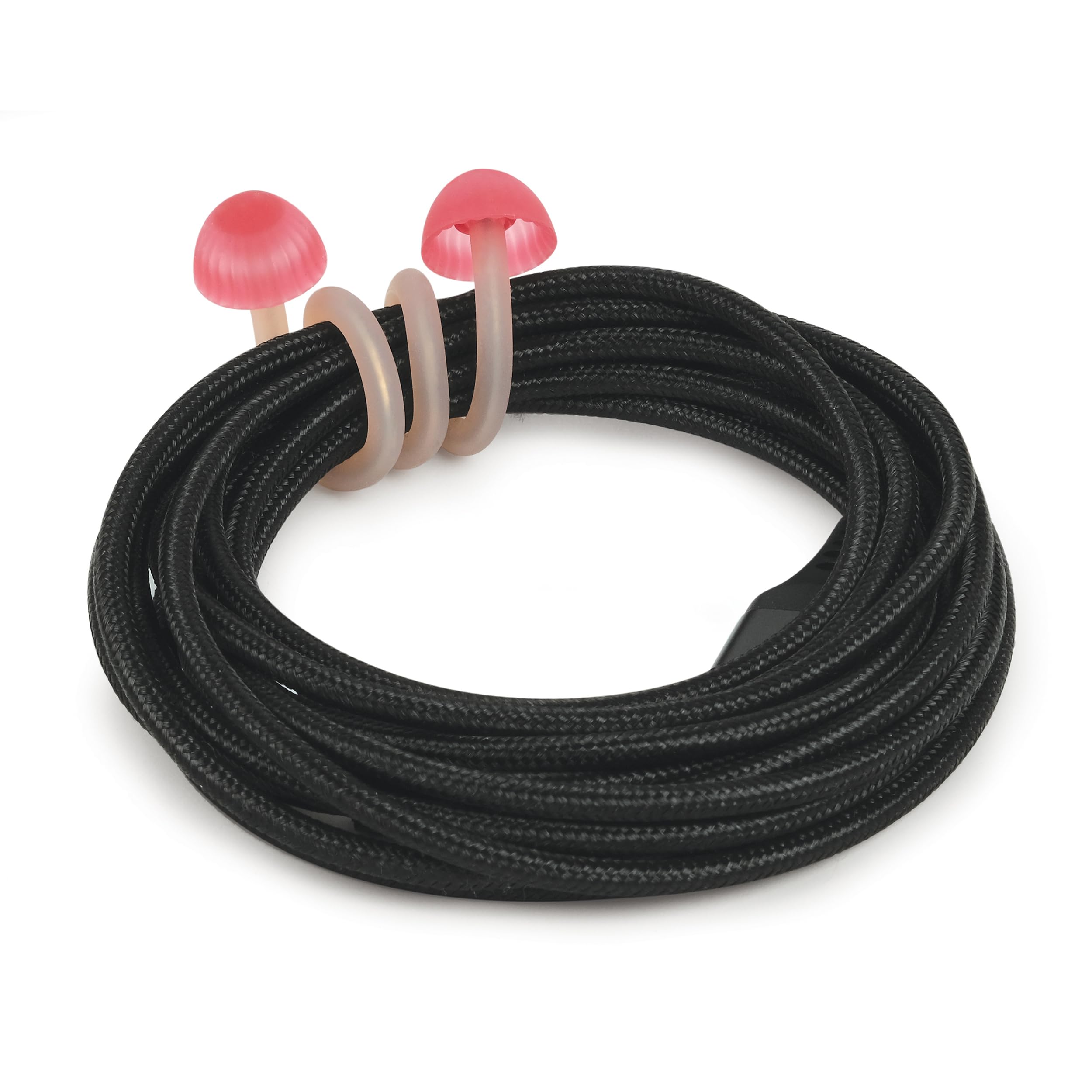 Genuine Fred Trip Wires Pilz-Kabelbinder (2er Set) – 10,2 Cm, Silikon Mit Drahtkern, Zum Bündeln & Organisieren