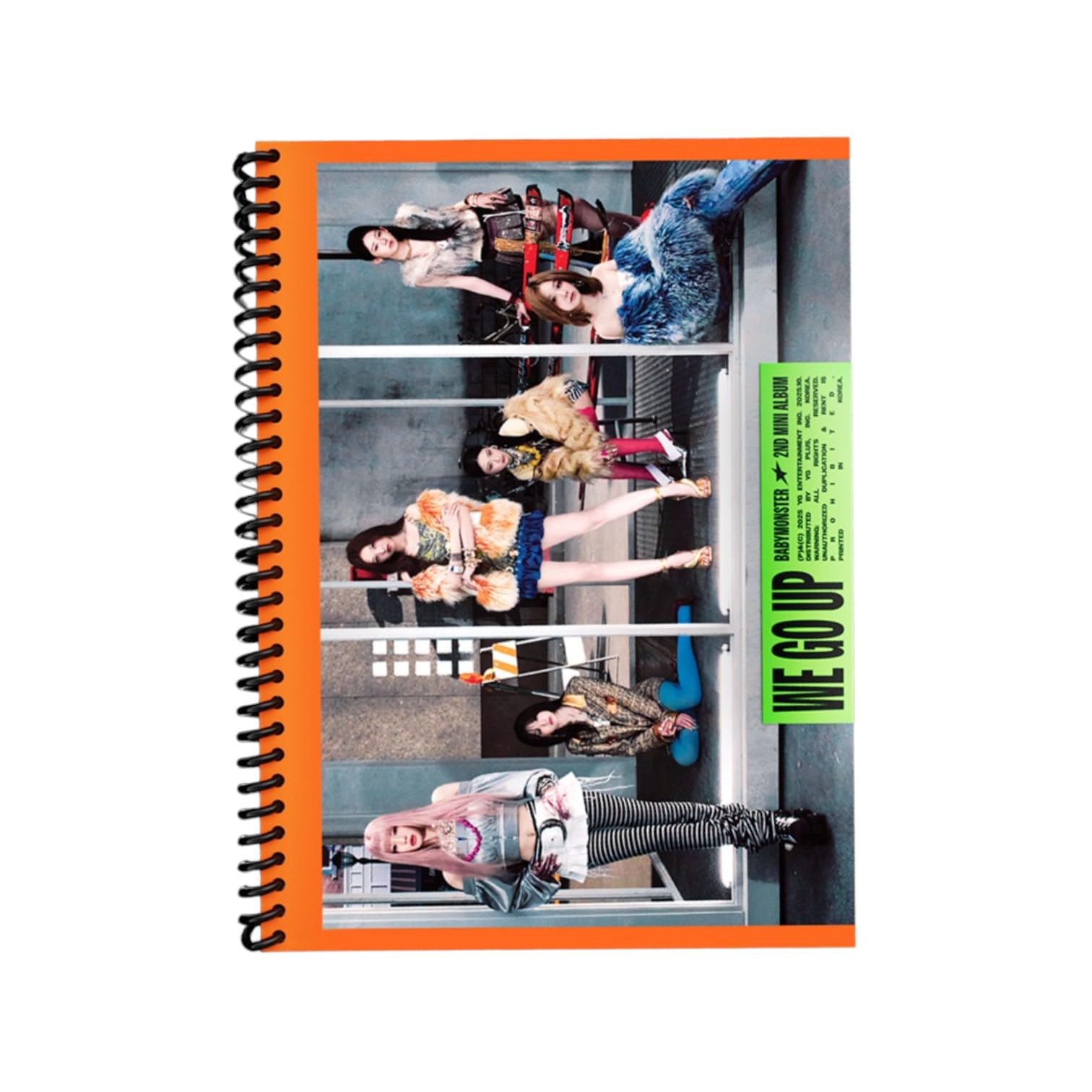 Amazon.com: BABYMONSTER [WE GO UP] 2nd Mini ALBUM Psycho (GO