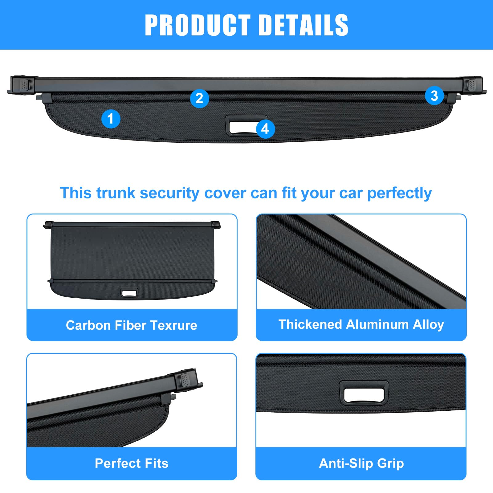 Amazon.com: AUXKO Retractable Cargo Cover for BMW X5 2025-2019