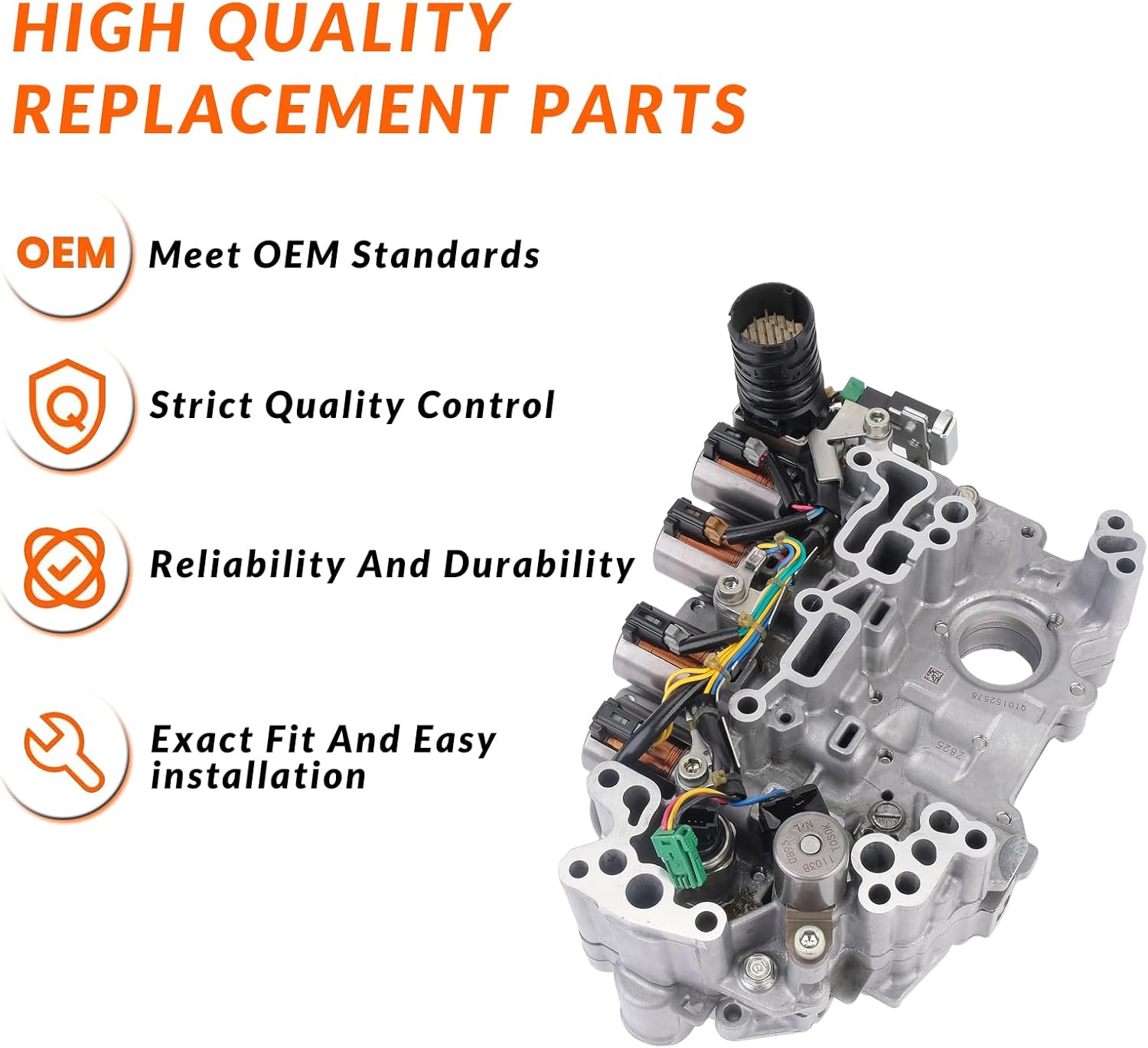 RE0F11A CVT Transmission Valve Body Compatible with Chevy Spark Nissan Note Sentra Tiida Versa Suzuki Swift 2012 2013 2014 2015 Replaces JF015 JF015E JF011E