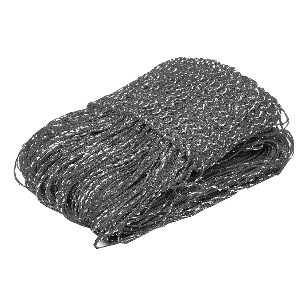 XILEUDUOD Thread Curtain Door String Curtain Curtain Wall Panel Fringe Window Room Divider Blind Decorative Tassel Screen Ribbon Strings Strip(Black)