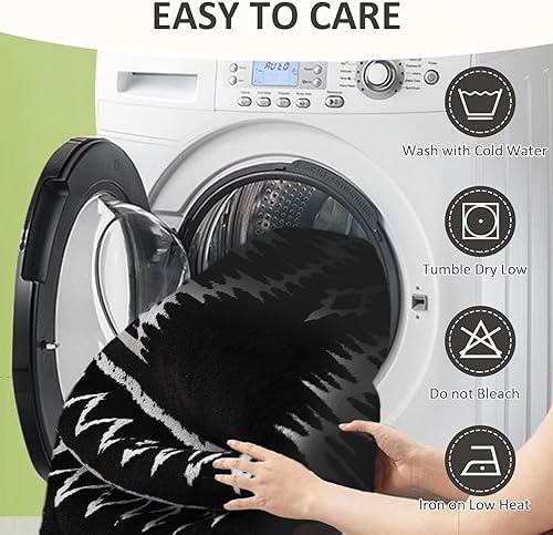 Miniatura 5 de VClife funda de sofá boho de felpilla para sofá seccional, funda antideslizante para sofá de 3 plazas, protector para mascotas con borlas, funda