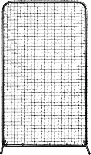 Miniatura 2 de VEVOR Batting Screen - Baseball & Softball Protector with Carry Bag & Ground Stakes, Pitching Net for Pitchers Protection