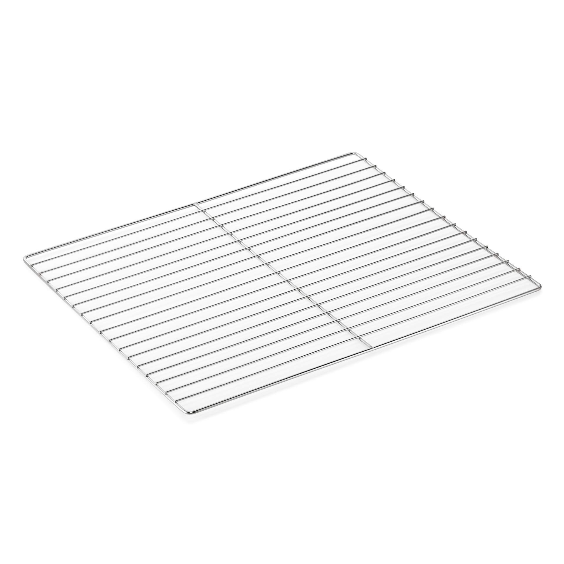 GN Rost -GN1/1- GN Grid aus Chrom-Nickel-Stahl, Einschubblech, GN-Rost, ideal für Kombidämpfer, Backofen, Dampfgarer, verschiedene Größen (GN 2/1, Abstand der Stangen: 2,5cm)