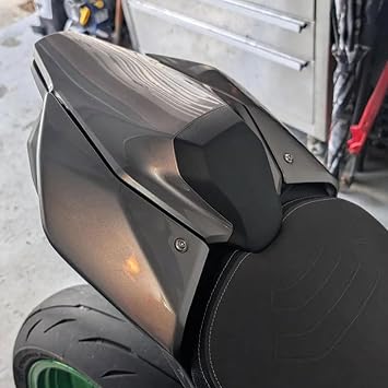 for KA&WA&SA&KI Z900 SE 2025 Motorcycle Fairing Seat Cover Rear Seat Cowl Cowl Passenger Pillion Tail Solo Seat Z 900 Cowl Pillion Fairing Gloss Grey