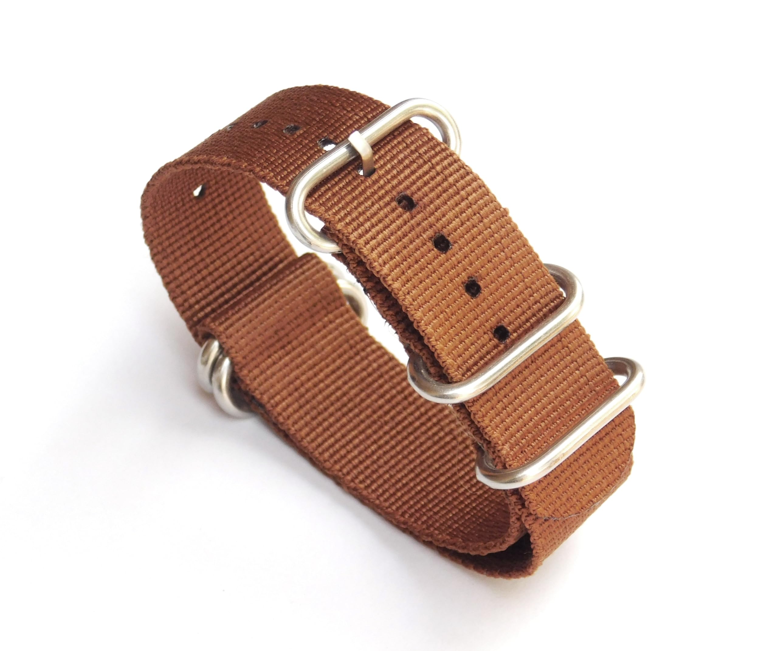 20mm Stech Nylon Nato Strap For Watch (Brick Brown) 25cms Length (B0CYH64Q5K) Amazon Price History, Amazon Price Tracker