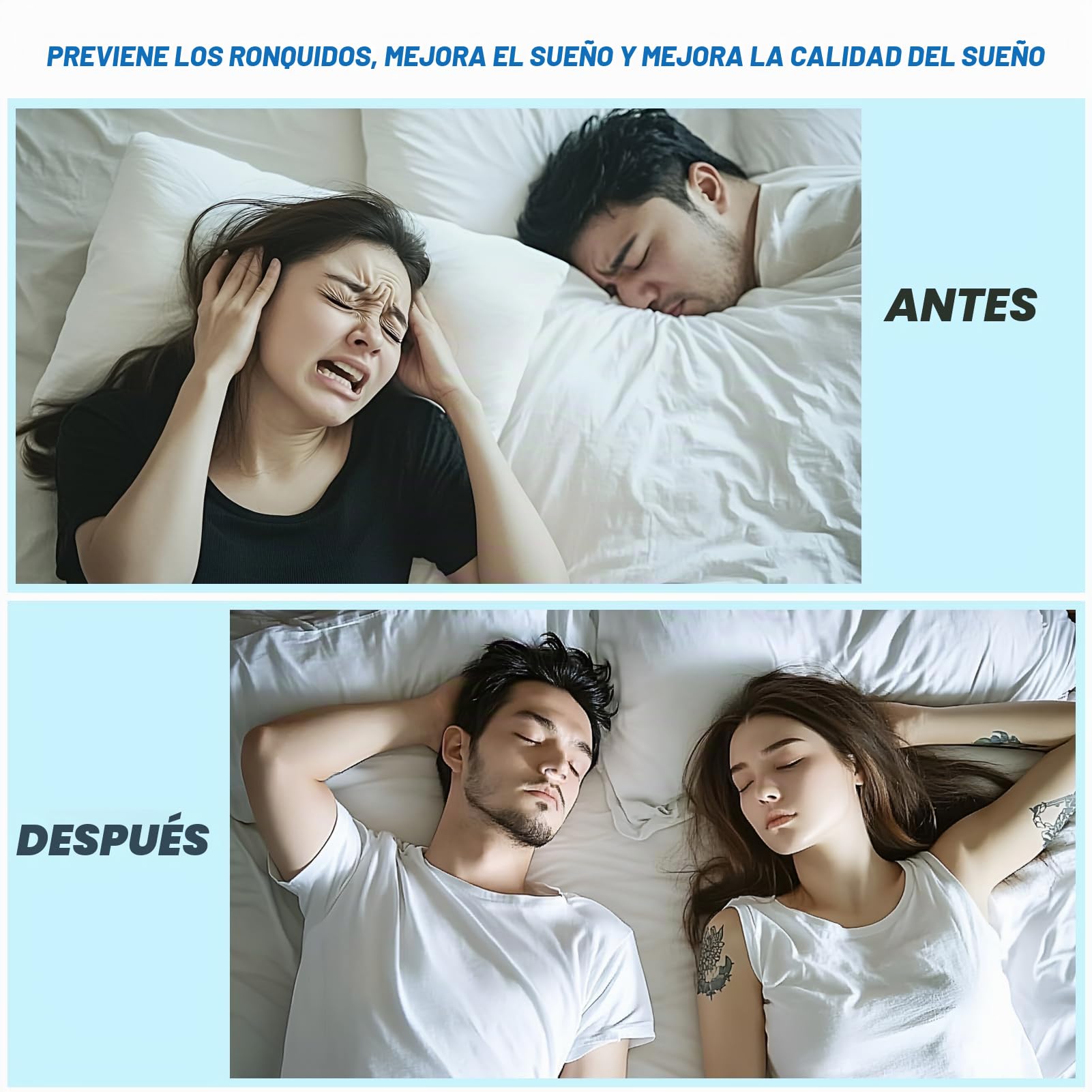 8 Dilatadores Nasales Antirronquidos Reutilizables, Dilatador Nasal Magnético en Silicona, Antirronquidos para Dormir, Clips Nasales Invisibles para Hombre y Mujer, Solución para Ronquidos