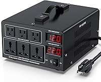 Vista 11 de Transformador convertidor de voltaje de 1000 W (110 V a 220 V o 220 V a 110 V) convertidor elevador hacia arriba/abajo 110/120 voltios - 220/240