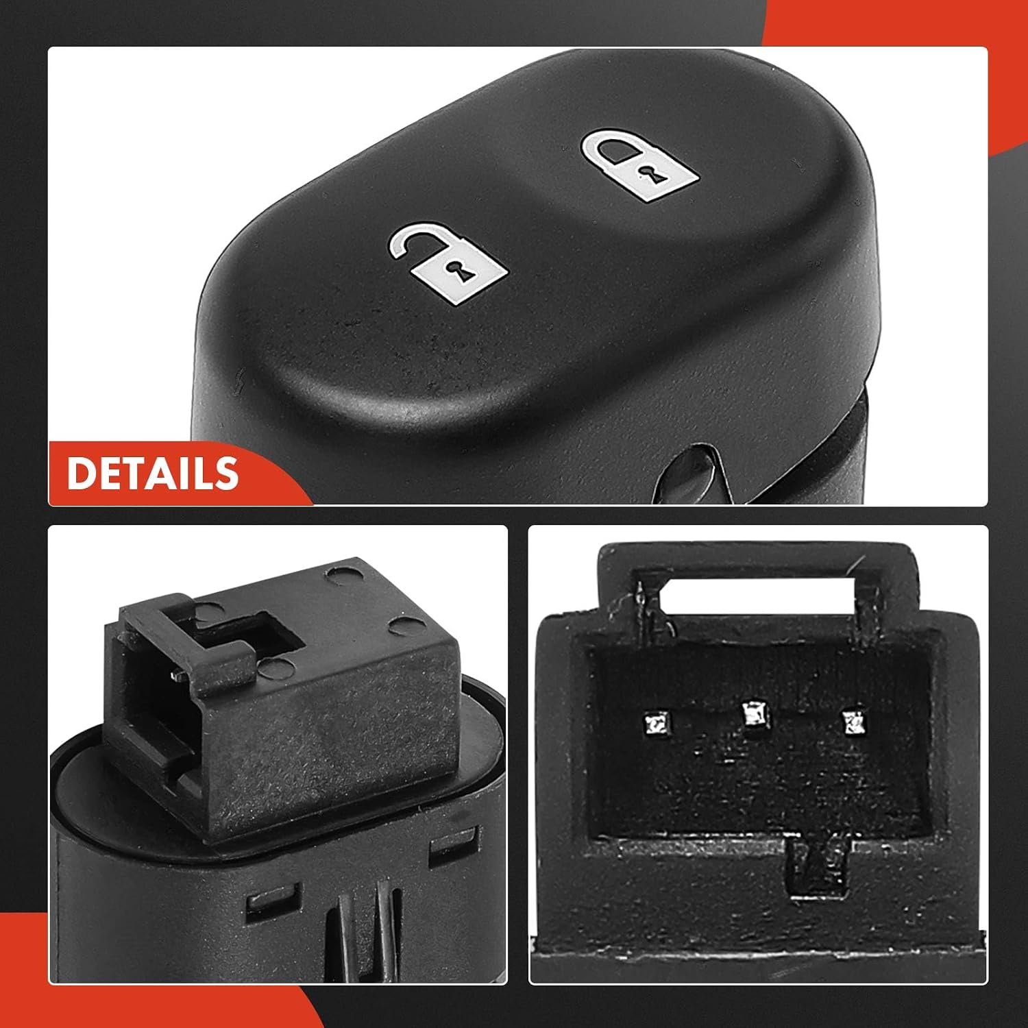 A-Premium Front Left Driver Power Door Lock Switch