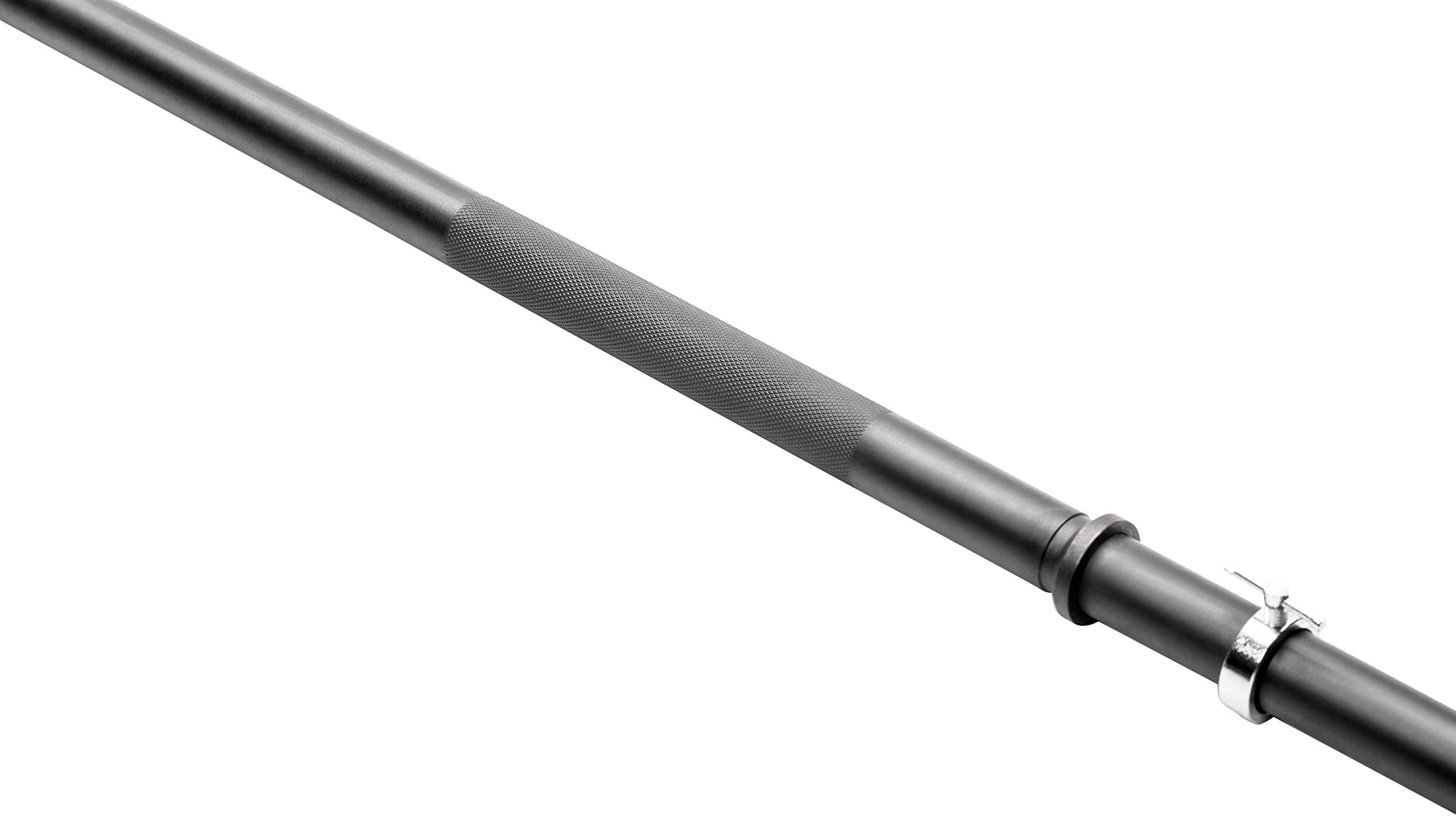 Bad Company Langhantelstange 152/168/183/214 cm mit Gewinde- oder glatten Auflageflächen inkl. Verschlüssen 30/31 mm I Langhanteln verchromt oder schwarz beschichtet I Max. Gewichtsbelastung von bis zu 150 kg